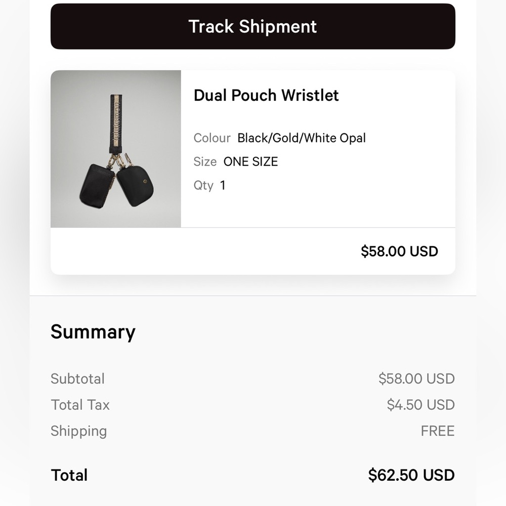 LULULEMON Dual Pouch Wristlet - Picture 7 of 10
